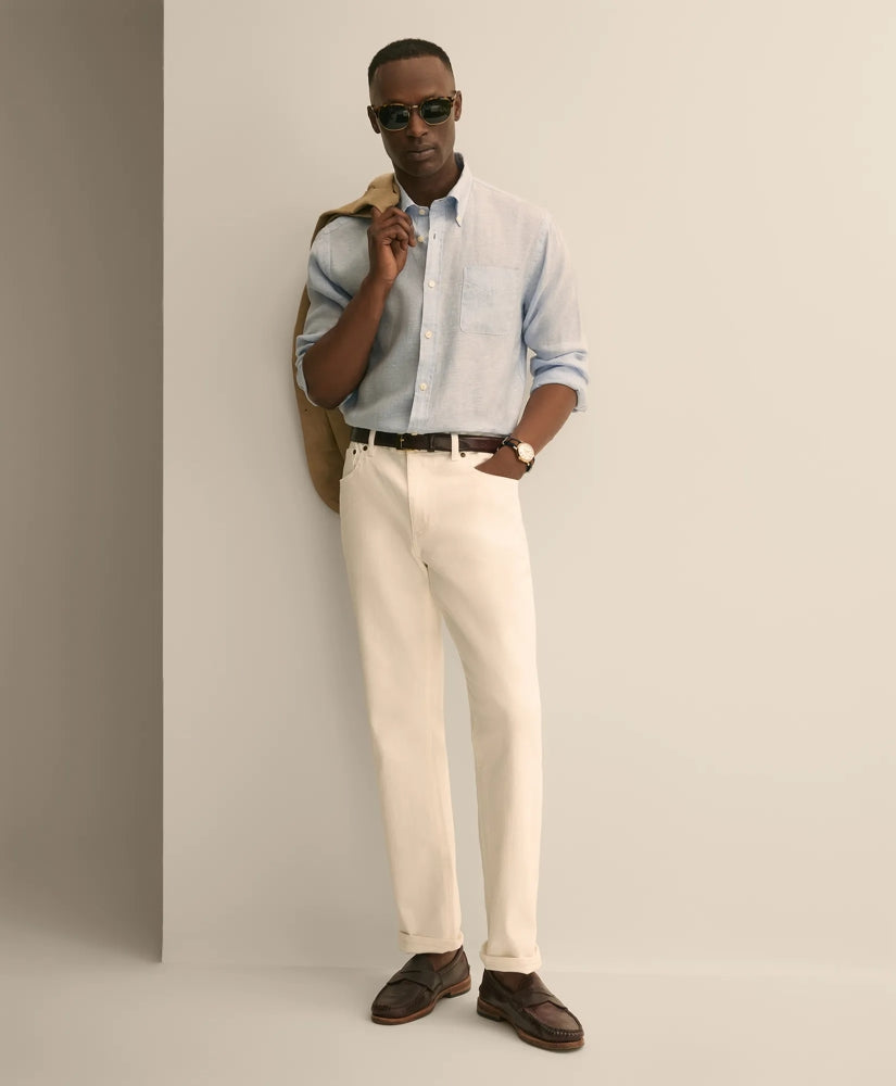 Men Straight Fit Denim Jeans | Brooks Brothers Gift