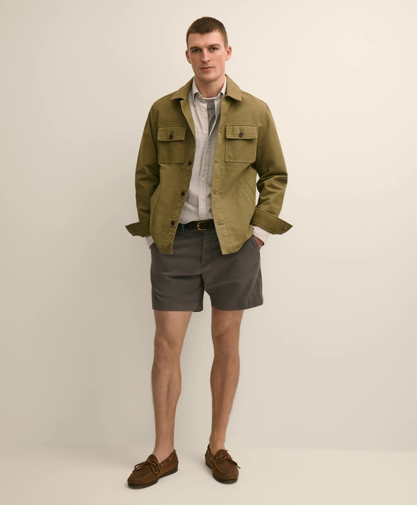 Men The 7" Friday Chino Short | Brooks Brothers Discount