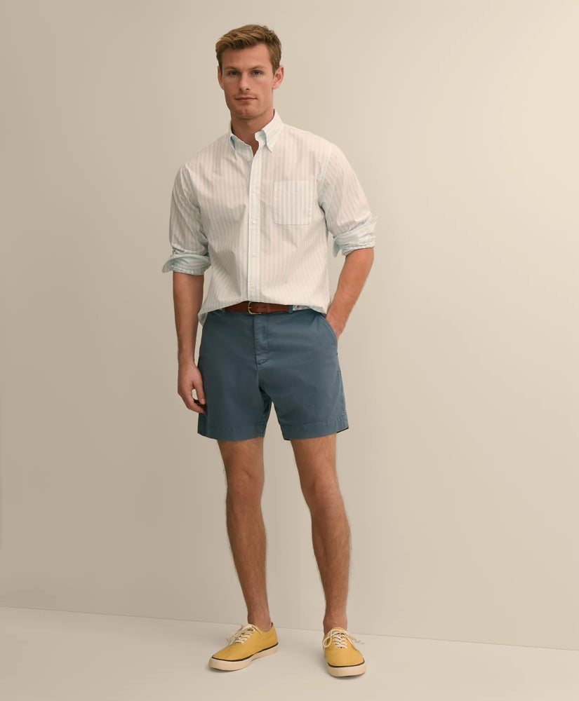 Men The 7" Friday Chino Short | Brooks Brothers Discount