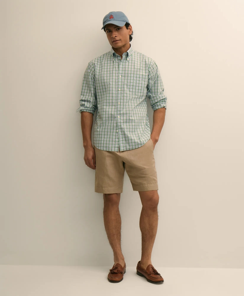 Men The 9" Linen-Cotton Shorts | Brooks Brothers Near me