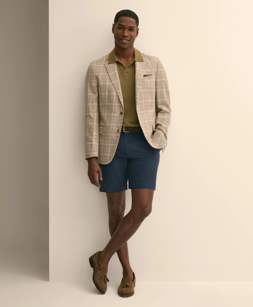 Men The 9" Linen-Cotton Shorts | Brooks Brothers Near me