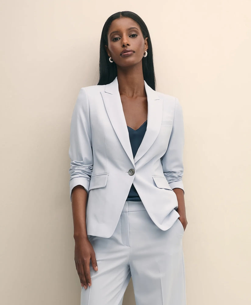 Sale The Essentials Wool Peak Lapel Jacket | Brooks Brothers sale