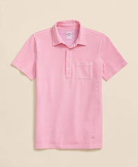 Men The Vintage Short-Sleeve Garment Dyed Polo Shirt | Brooks Brothers For sale