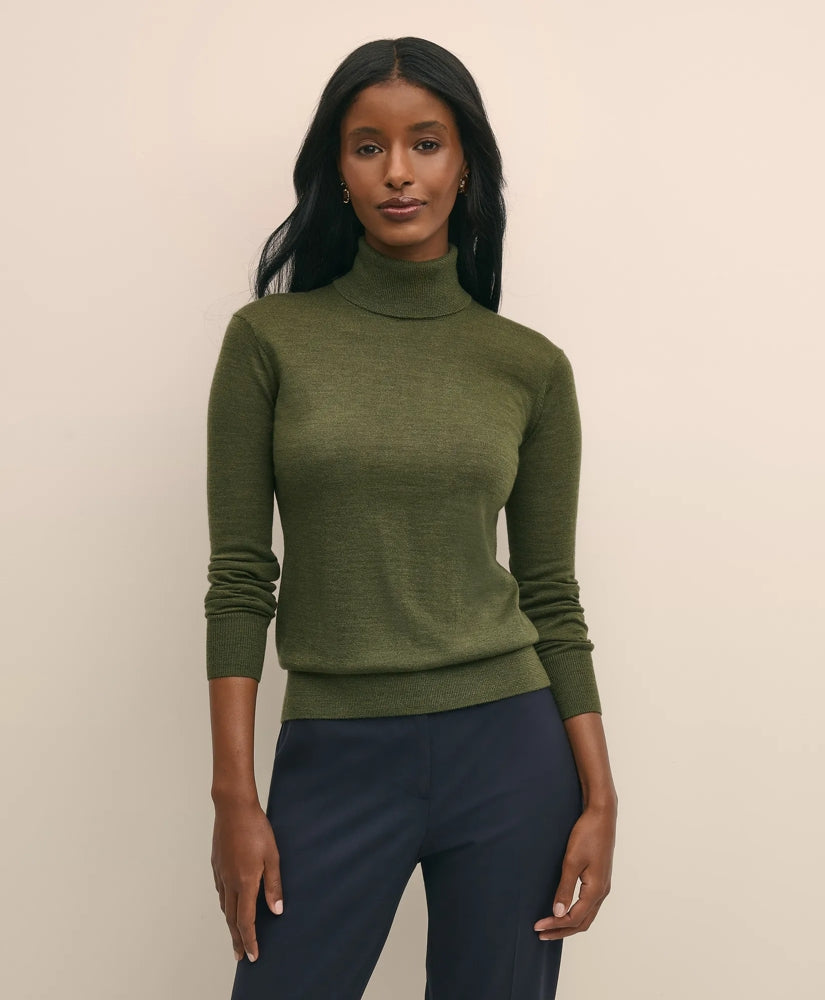 Women Ultimate Merino Wool Turtleneck | Brooks Brothers sale