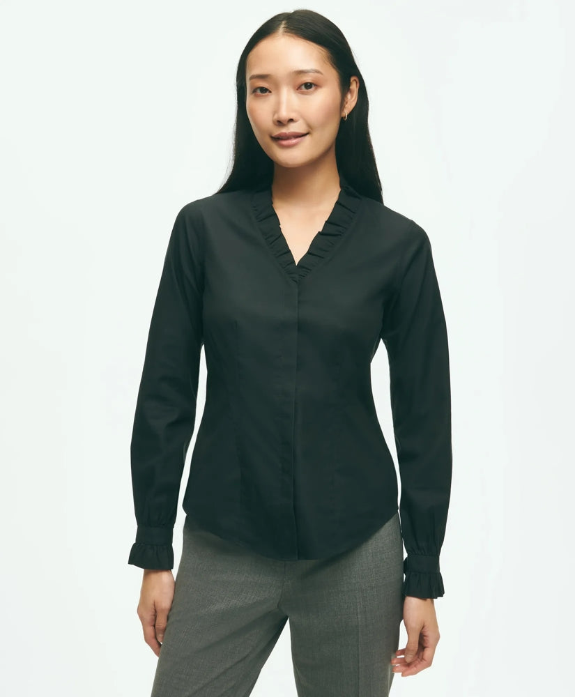 Women Fitted Non-Iron Stretch Supima | Brooks Brothers Gift