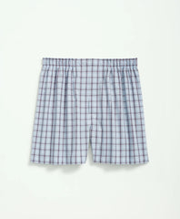 Sale Cotton Broadcloth Plaid Boxers | Brooks Brothers Outlet