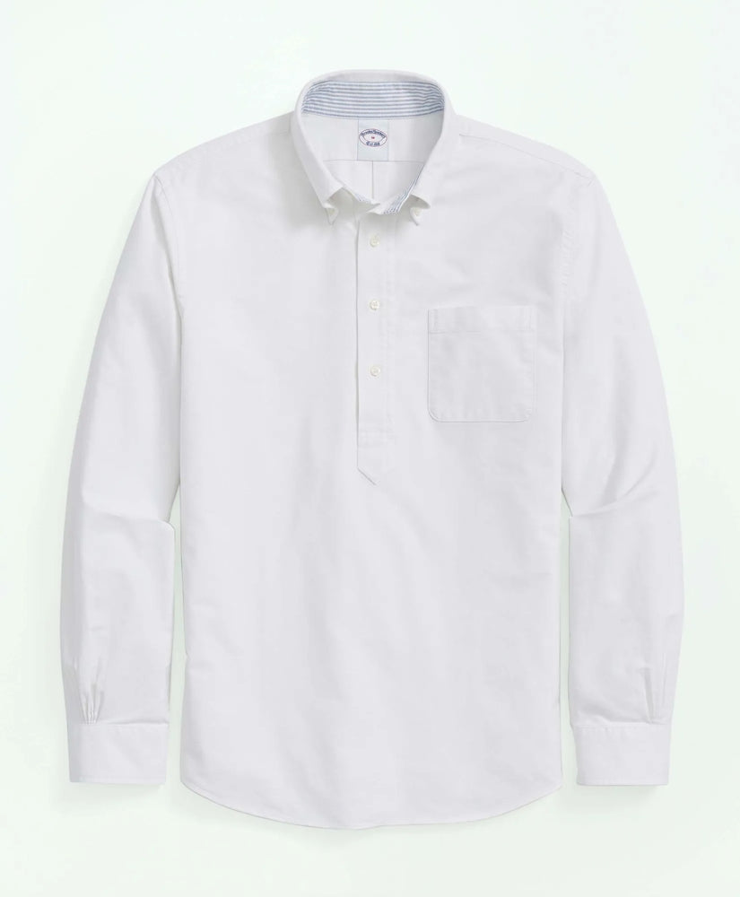 Men Friday Oxford Shirt, Pop-Over | Brooks Brothers