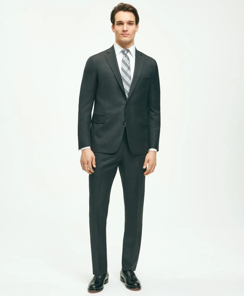 Tailored Classic Fit Wool Tic 1818 Suit | Brooks Brothers Online