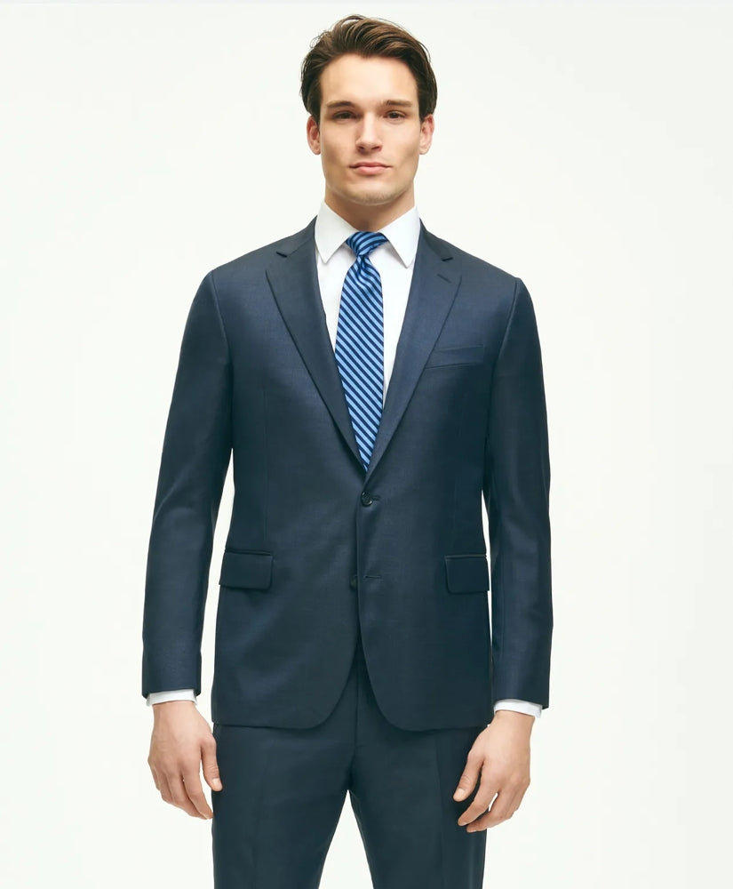 Tailored Classic Fit Wool Tic 1818 Suit | Brooks Brothers Online